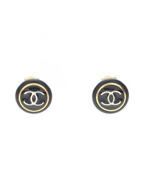 Chanel Earrings CC Logo